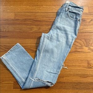 Ultra High Rise 90’s straight—A&F